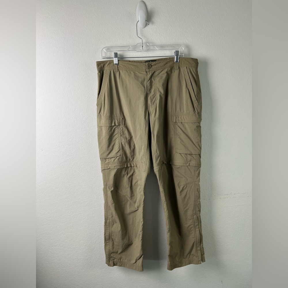 REI Convertible Relax Fit Tan Outdoor Adventure Hiking Activewear Shorts Pants